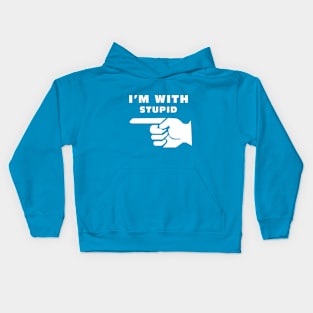 South Park Heidi Turner I'm with Stupid desing Kids Hoodie